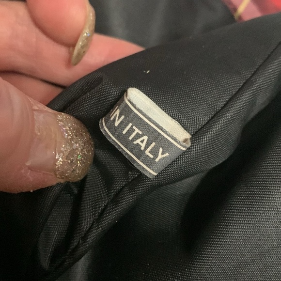 BURBERRY Nova Check Tote Bag Canvas
Leather Red Black Auth - Picture 10 of 10